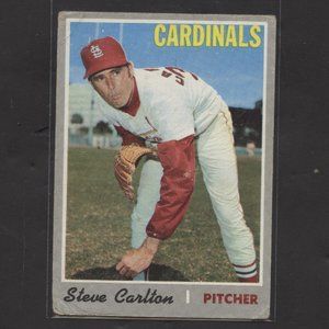 1970 TOPPS BASEBALL STEVE CARLTON #220 ST LOUIS CARDINALS